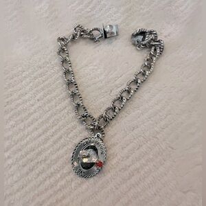 Very Rare Vintage Sterling Charm Bracelet